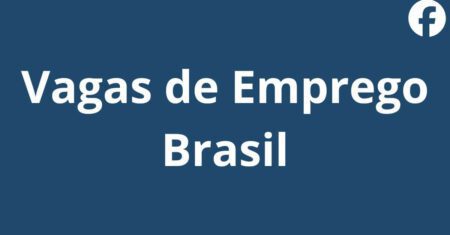 Vagas de emprego no Brasil no Facebook: renda sem patrão